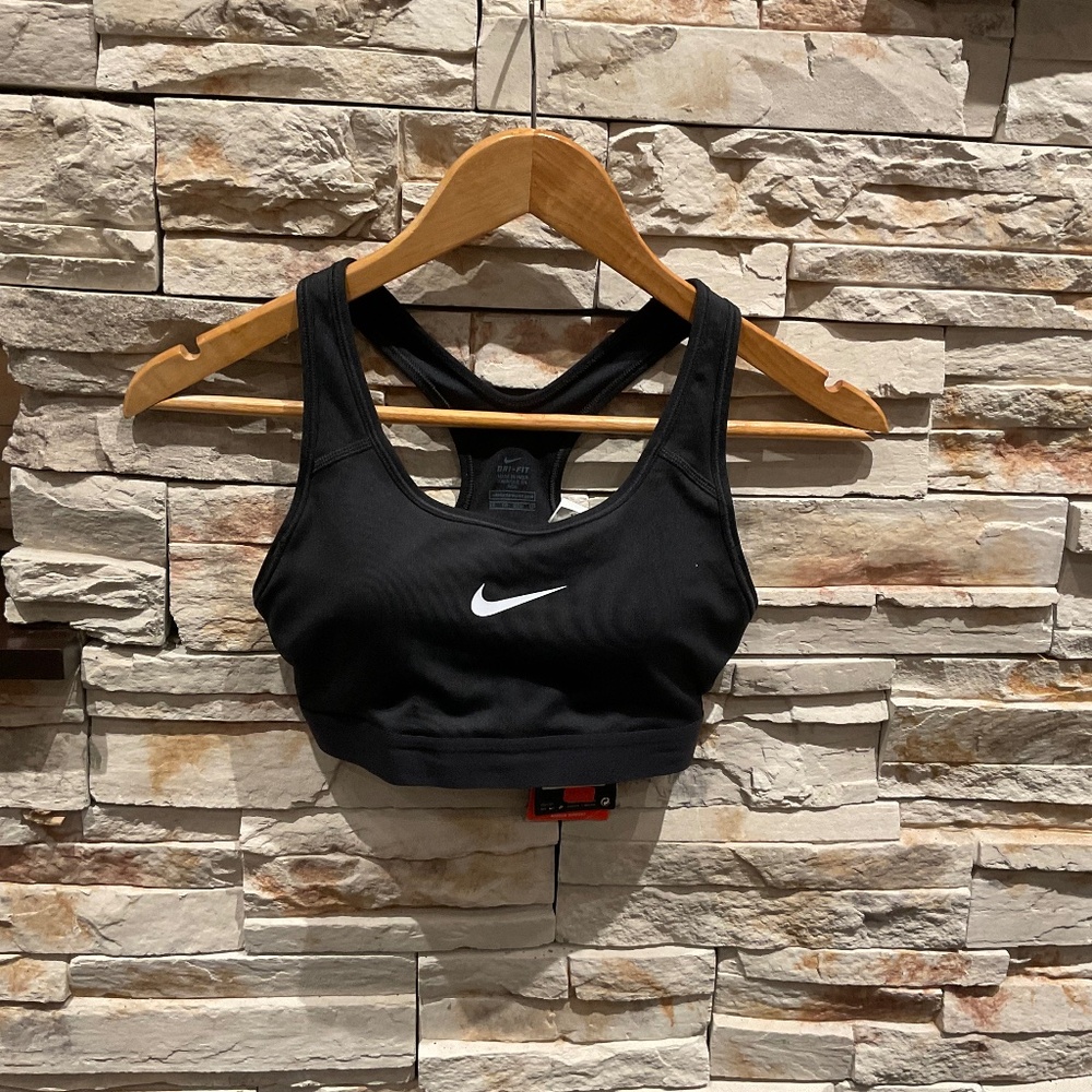 Nike Pro Women’s Sports Bra, Color Black, Size XS